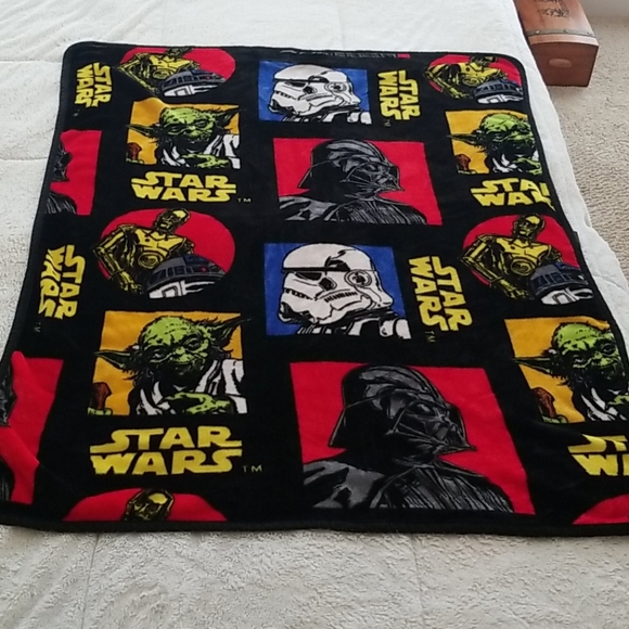 Star Wars Bedding Classic Star Wars Fleece Throw Blanket Poshmark